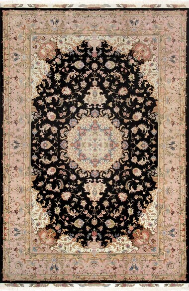 Pasargad Persian Tabriz 023342 Black